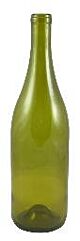 750ml Dead Leaf Green Burgundy Style Bottles Punted 12/Case