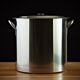 32 Qt Stainless Steel Brewing Pot With Lid 