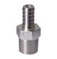 Stainless - 3/4 in. MPT x 3/4 in. Barb 